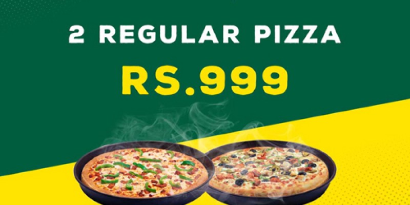 Pizza Aim Delicious Pizza Deal 1 For Rs.999 3 