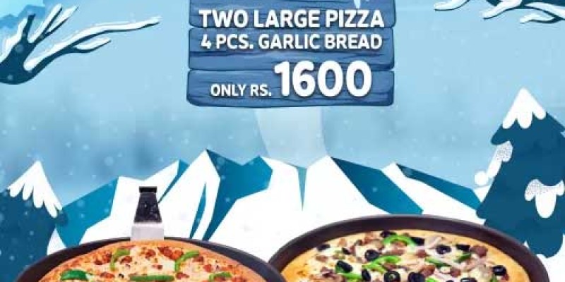 Pizza Bite Winter Deal 1 For Rs.1600 3 
