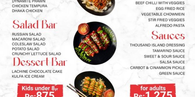 La Chine Pakistan 30% off on Takeaway and Delivery 3 