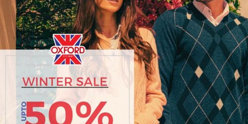 Oxford Store Winter Clearance Sale Upto 50% Off 3 
