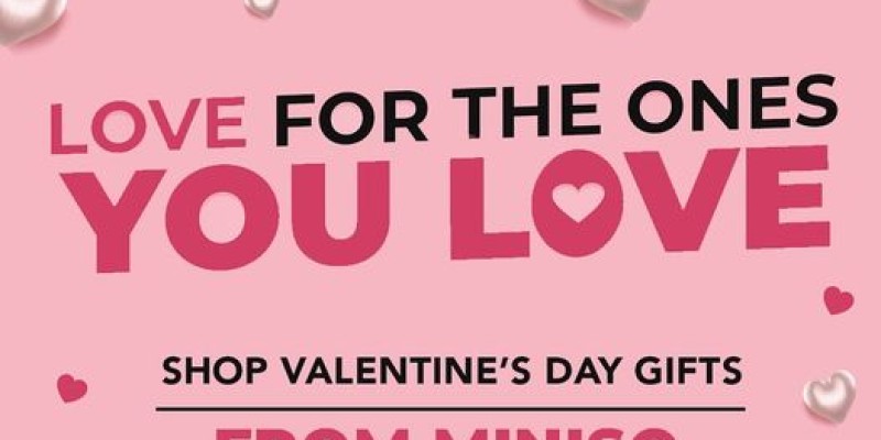 Happy Valentine's Day Sale at Miniso Pakistan, Up to 70% Off 3 