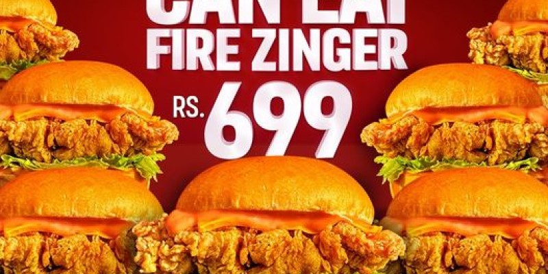 ON THE GRILL Get Two OTG Signature Zinger Burgers Free 3 