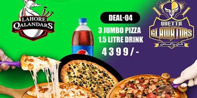 Pizza Lite  PSL Deal 1 For Rs.1999 3 
