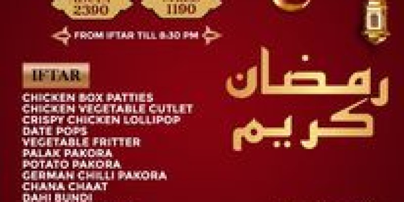 LalQila Dinner Buffet! Adult Rs.1990 3 