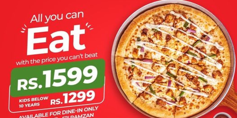 California Pizza All you can Eat Deal For Rs.1599 3 