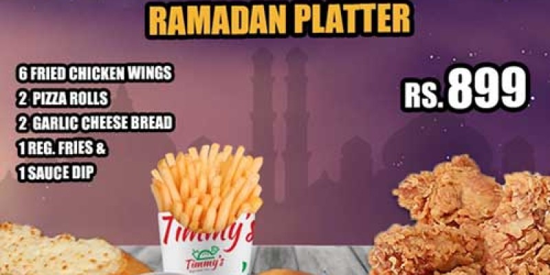 Timmy's Ramadan Platter For Rs.899 3 