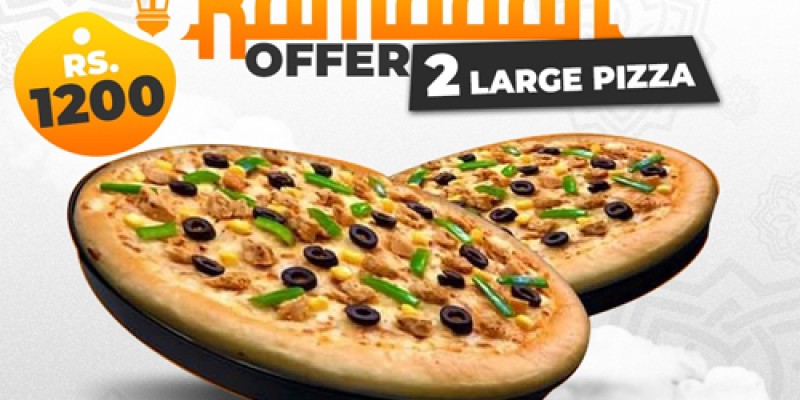 Pizza Mania Ramadan Offer 1 For Rs.1200 3 