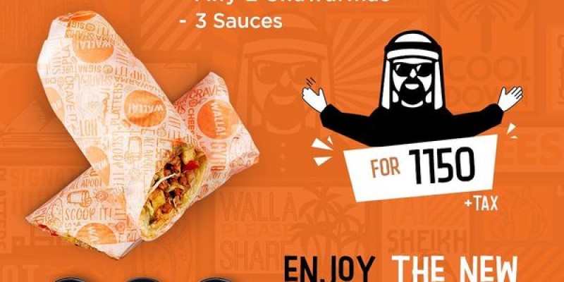 Walla 15% off on Entire Menu 3 
