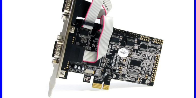 StarTech 4 Port Native PCI Express RS232 Serial Adapter Card with image 3