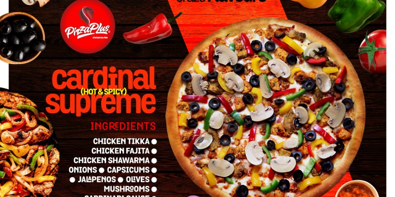 Pizza Plus Pakistan Power Play Deal 3 (3x Large Pizza) For Rs.3000/- 3 
