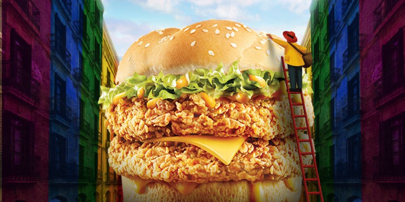 Salto Kids Meal Chicken Burger Deal (1x Chicken Burger 1x Slice Juice 1x Mini Cone Fries) For Rs.399/- 3 