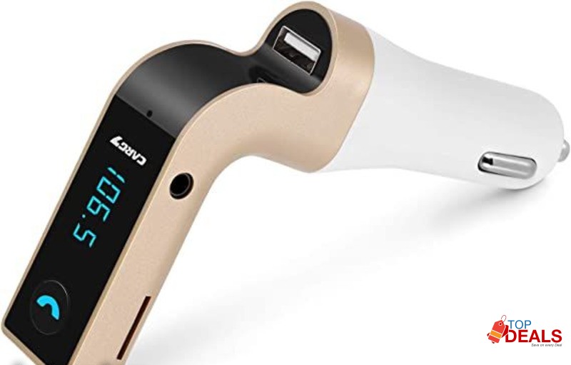 G7 Bluetooth Car Kit Handsfree FM Transmitter charger adapter Stereo image 1