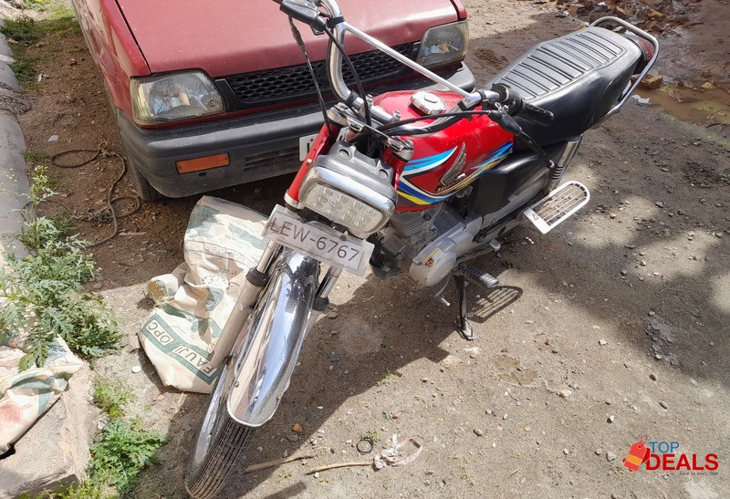 Honda CG 125 2018 Red image 4