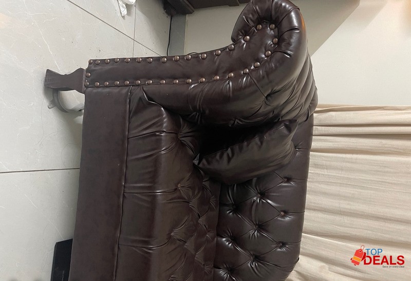 Leather daybed or sethi image 3