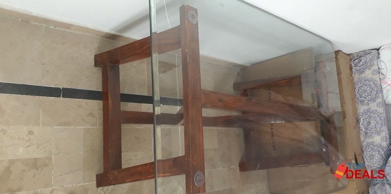 wood dining table image 1