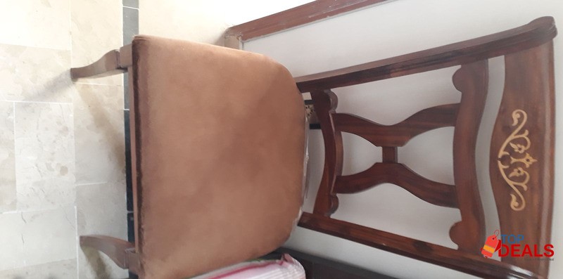 wood dining table image 5