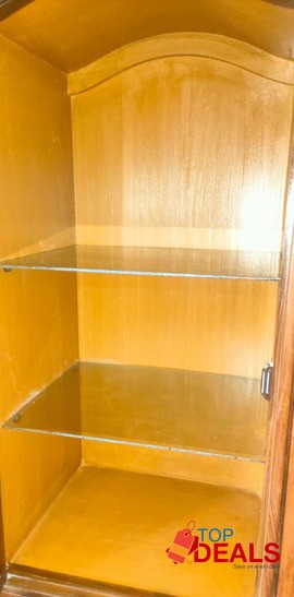 Divider 3 glass door 3 cabinet image 4