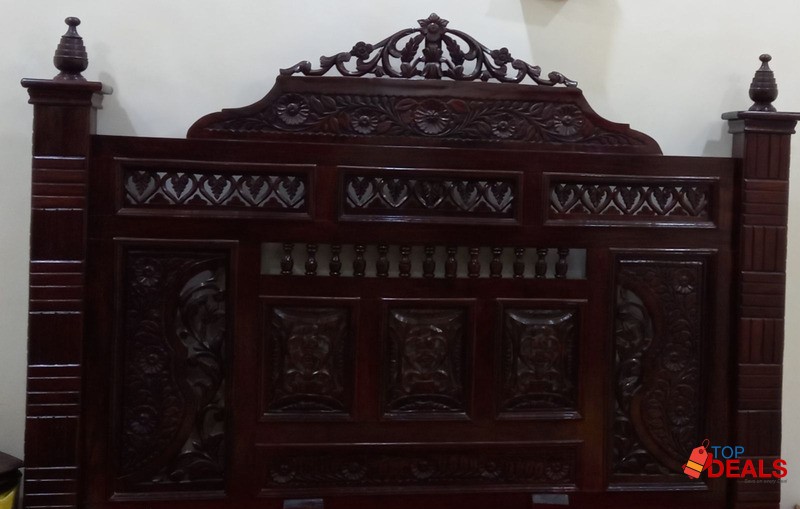 Chinyoti Bed set with dressing image 3