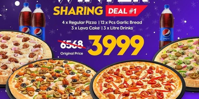 On our web-orders, Pizza Nation is offering a 30% discount 4 