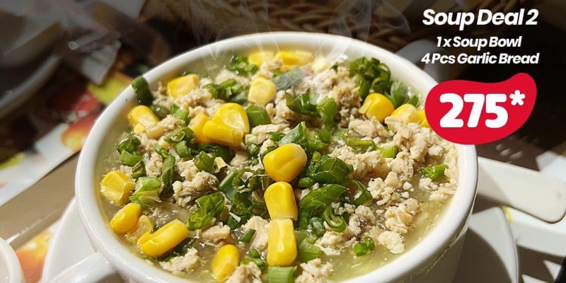 Pizza Point Party Deal No. 1 is available for Rs.4999/- 4 