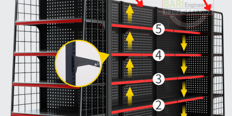 Wall Display Racks  | Racks in Lahore | Racks Manufacturer 4 