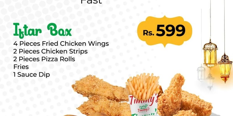 Timmy's Dawat e Ramadan Munch Box 6 Deal! Just Rs.1799/- 4 