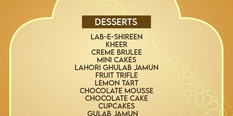 Rosati Bistro Iftar & Dinner Buffet! Rs.1650+tax 4 