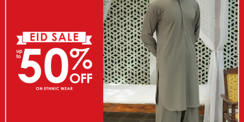 Uniworth Shop Eid Sale! up to 50% on your All ethnic wear 4 