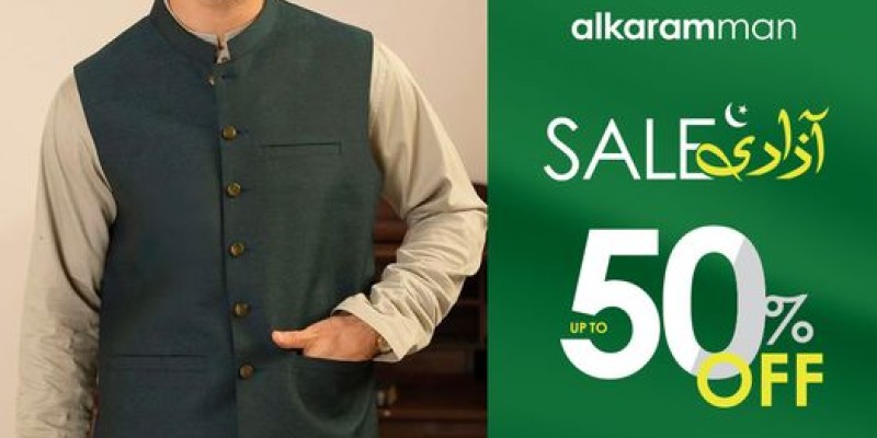 Alkaram studio Azadi Sale Upto 50% Off 4 