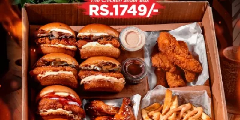 Oh My Grill! Chicken Slider Box For Rs.1749 4 