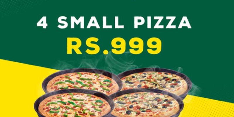 Pizza Aim Delicious Pizza Deal 1 For Rs.999 4 