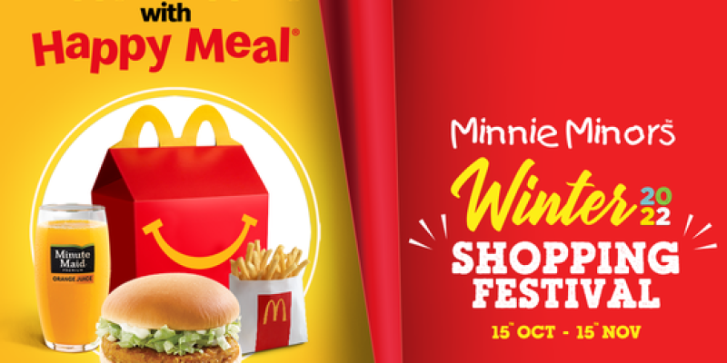 Buy a Happy Meal from McDonald's and receive a 10% discount coupon for Minnie Minors 4 