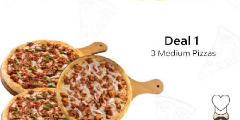Weekend Madness Deal 1 for Rs. 2099 from Papi's Pizza 4 