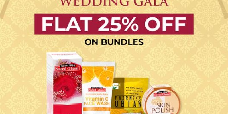 Saeed Ghani Grand Wedding Gala Sale Flat 25% Off 4 