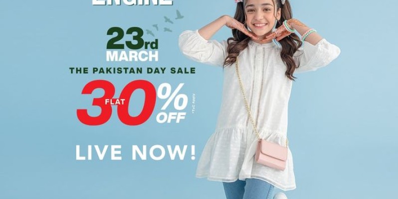ENGINE Pakistan Day Sale Flat 30% Off 4 