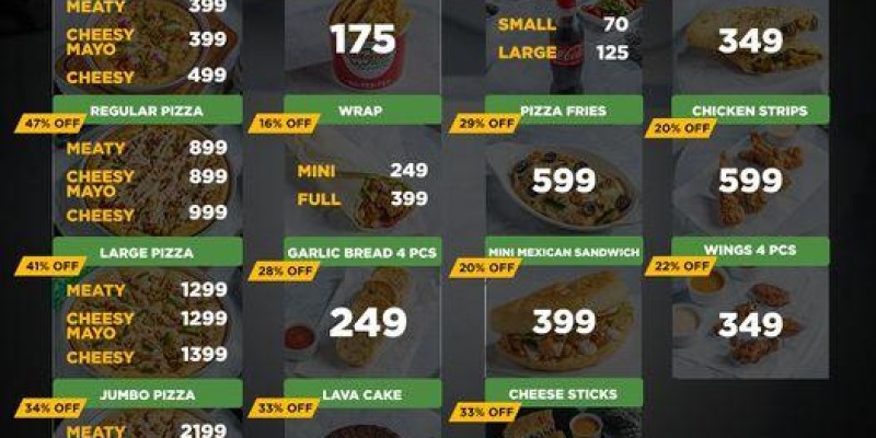 California Pizza Ramadan Iftar Menu! 47% off 4 