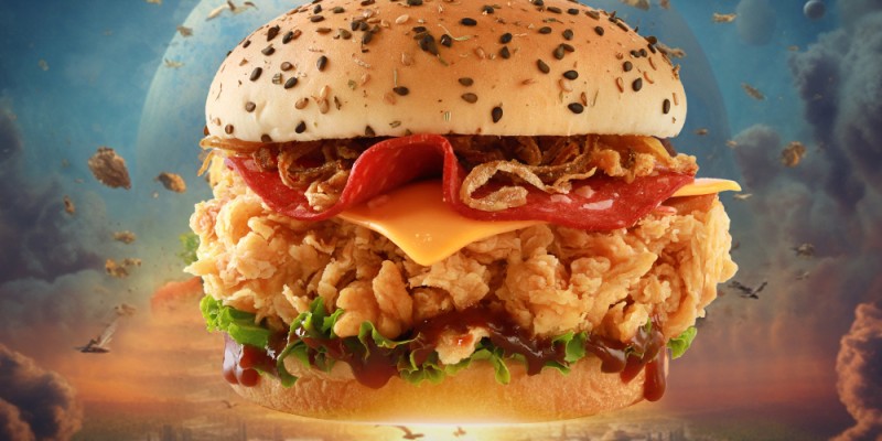 KFC Crispy Duo Box For Rs.1250/- 4 