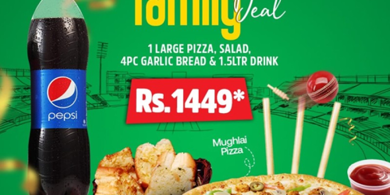 Pizza Point PSL7 Deal No. 1 is available for Rs.325 5 