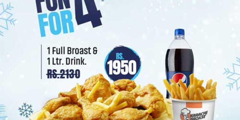 Karachi Broast Burger On Deal For Rs.2245 5 