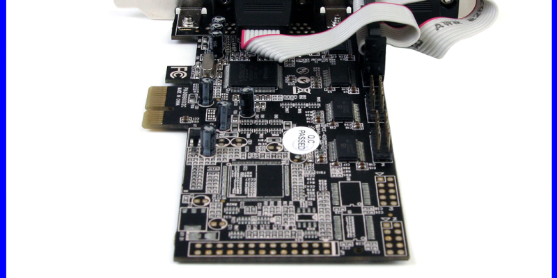 StarTech 4 Port Native PCI Express RS232 Serial Adapter Card with image 5