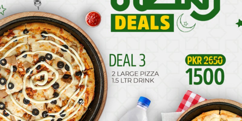 Cafe Bogie Ramadan Deal 1 Rs.1500/- 6 