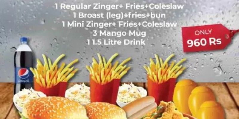 Pizza Spice Rainy Deal 1 For Rs.750 10 