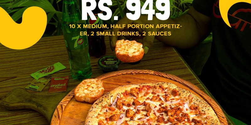 Broadway Pizza Premium Deal 8 For Rs.2349/- 8 