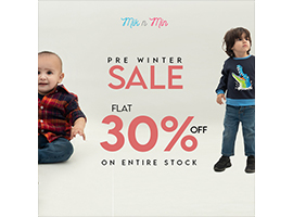 Mik n Min Pre Winter Sale! FLAT 30% off on Entire Stockimage-726