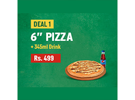 Papa John's Pizza Deal 1 For Rs.499image-206