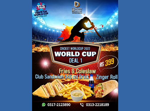 Double Decker World Cup Deal 1 For Rs.399image-722