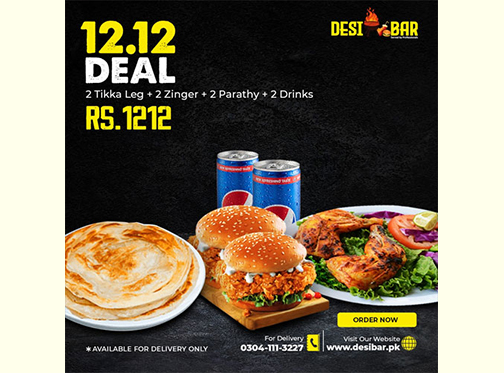 Desi Bar 12.12 Deal For Rs.1212image-747