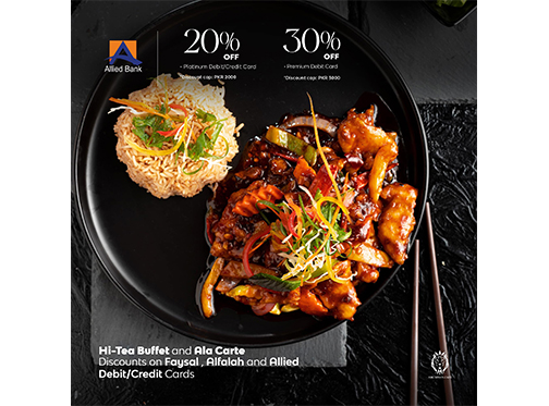 30% off at Arcadian Cafe with Alied bankimage-75