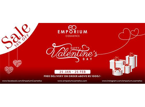 Valentine's Day Sale at Emporium Cosmetics! Save up to 50%image-137