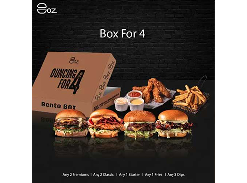 8oz Burgers Box For 4 For Rs.3799image-810
